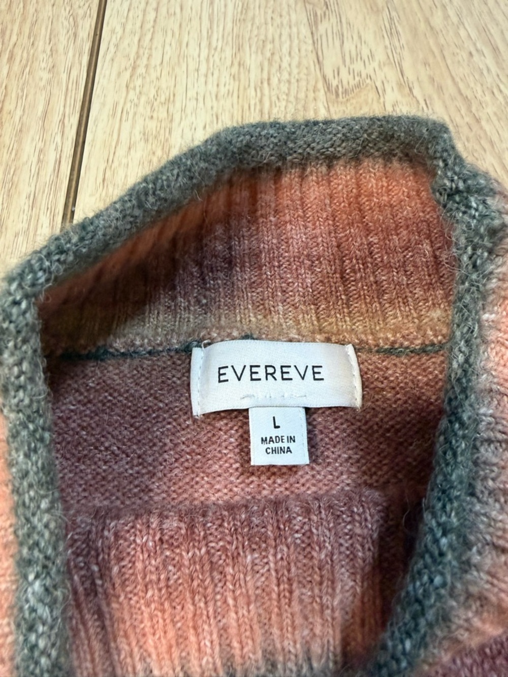 NWOT Evereve Rudy Spacedye Pullover - Picture 3 of 7